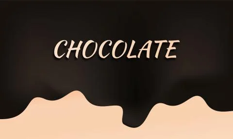 Chocolate Background Stock Illustration