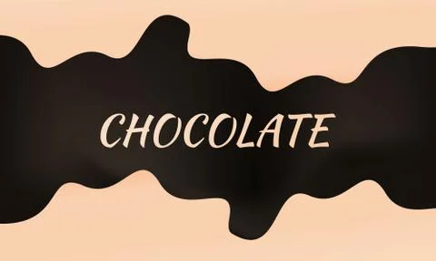 Chocolate Background Stock Illustration