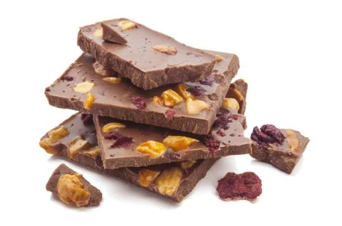 Chocolate background Stock Photos