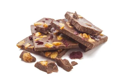 Chocolate background Stock Photos