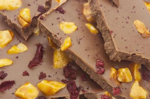 Chocolate background Stock Photos