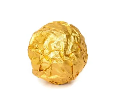 Chocolate ball. Stock Photos