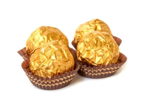 Chocolate ball. Stock Photos