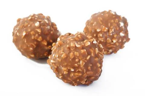 Chocolate ball Stock Photos