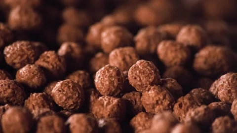 Chocolate balls Stock Footage 143308654