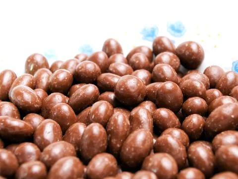 Chocolate balls Foto stock