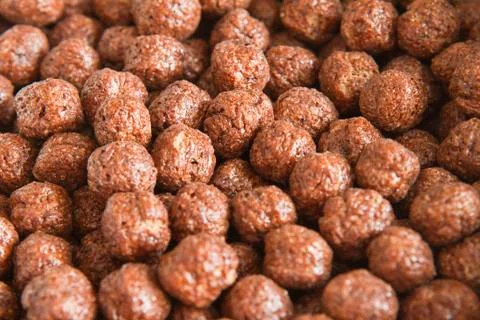 Chocolate balls Stock Photos