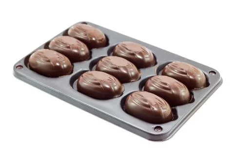 Chocolate balls Stock Photos