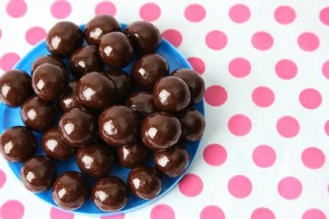 Chocolate Balls Stock Photos