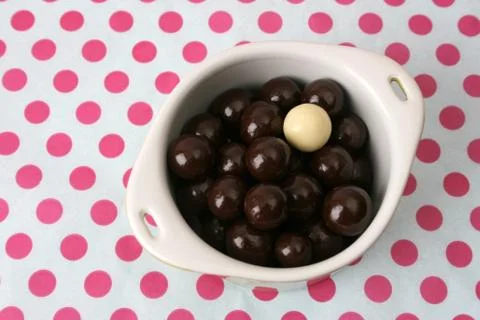 Chocolate Balls Stock Photos