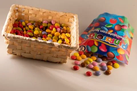 Chocolate balls Stock Photos