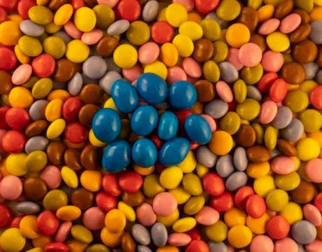 Chocolate balls Foto stock