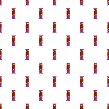 Chocolate bar candy wrapper seamless pattern on white background 스톡 일러스트