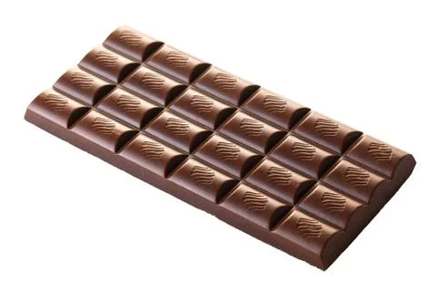 Chocolate bar closeup Stock Photos