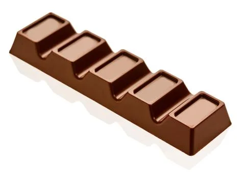 Chocolate bar closeup Stock Photos