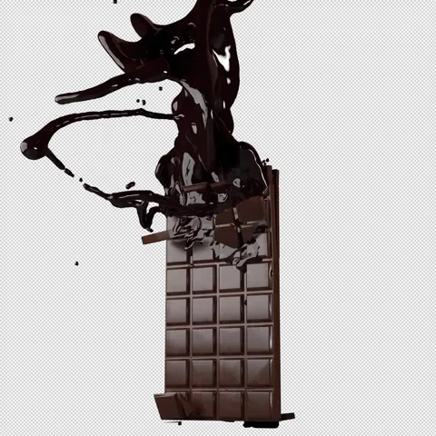 Chocolate-bar-explosion Stock Footage 335176941