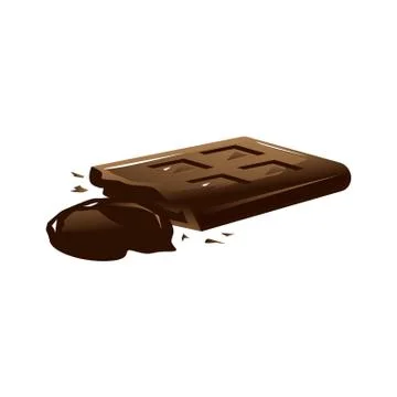 Chocolate bar icon Stock Illustration