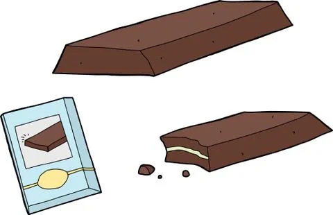 Chocolate bar 스톡 일러스트