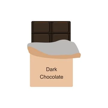 Chocolate bar Stock Illustration