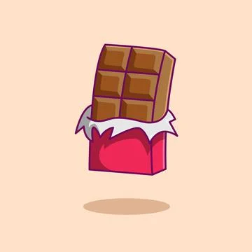 Chocolate Bar Stock Illustration