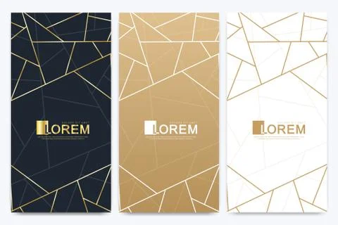 Chocolate bar packaging set. Trendy luxury product branding template with lab Stock Illustration