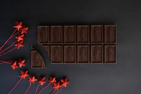 Chocolate bar. Stock Photos