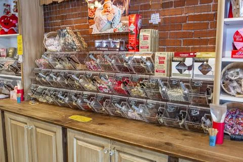 Chocolate Bar Station Stock Photos
