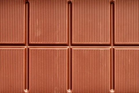 Chocolate bar texture closeup Foto stock