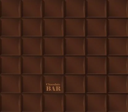 Chocolate bar. Vector illustration. Stock Illustration