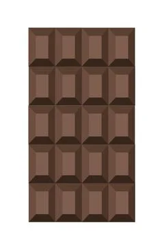 Chocolate bar vector illustration Stock Illustration