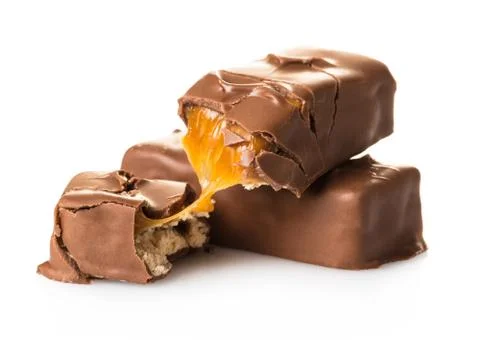 Chocolate bars close-up Stock Photos