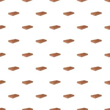 Chocolate bars creating seamless delicious background pattern Stock Illustration