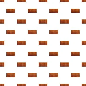 Chocolate bars creating a sweet candy pattern Stock Illustration
