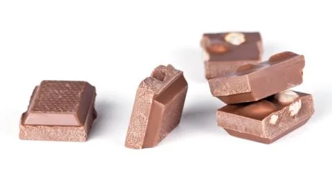 Chocolate bars Stock Photos