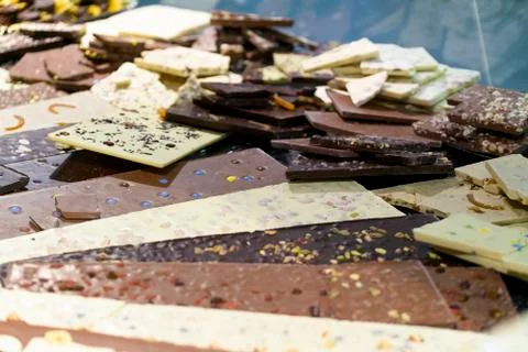 Chocolate bars Stock Photos