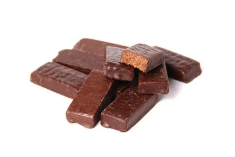 Chocolate bars Foto stock