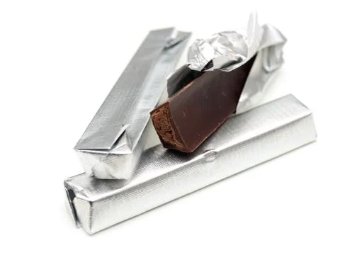 Chocolate bars Stock Photos