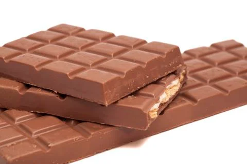 Chocolate bars Stock Photos