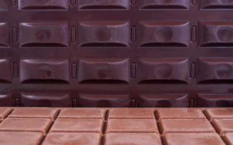 Chocolate bars. Stock Photos