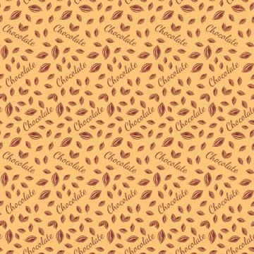 Chocolate bars seamless pattern Stock Illustration