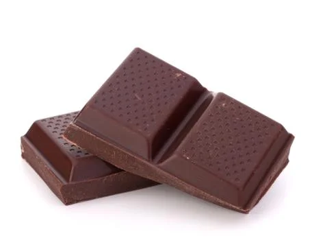 Chocolate bars stack 스톡 사진