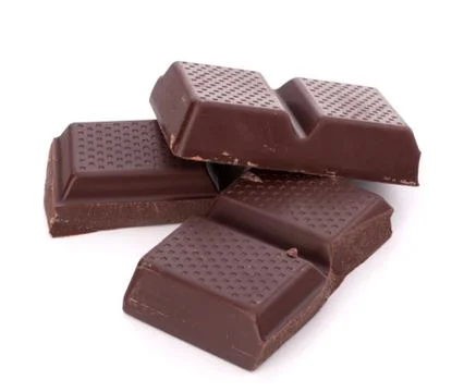 Chocolate bars stack 写真素材