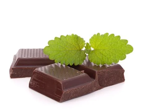 Chocolate bars stack Stock Photos