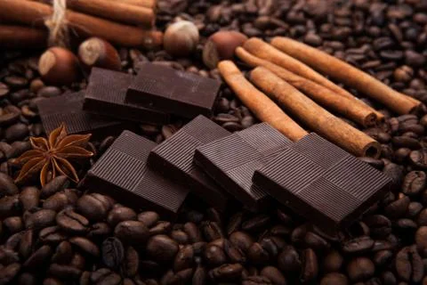 Chocolate bars still life Stock Photos