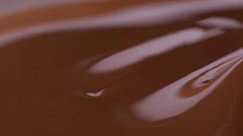 Chocolate bath Waves Stock Footage 81796371