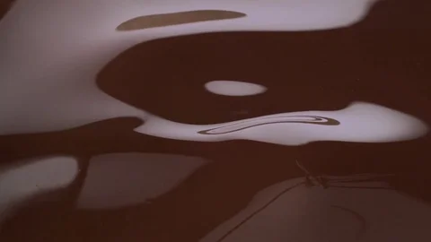 Chocolate bath Waves Stock Footage 81796472