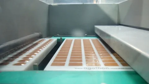 Chocolate being manufactured Stock Footage 88630255
