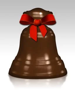 Chocolate bell 스톡 일러스트