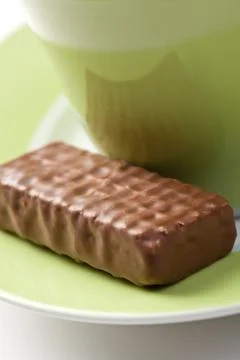 Chocolate biscuit Stock Photos