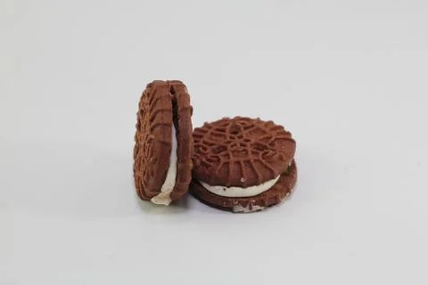 Chocolate biscuit Stock Photos